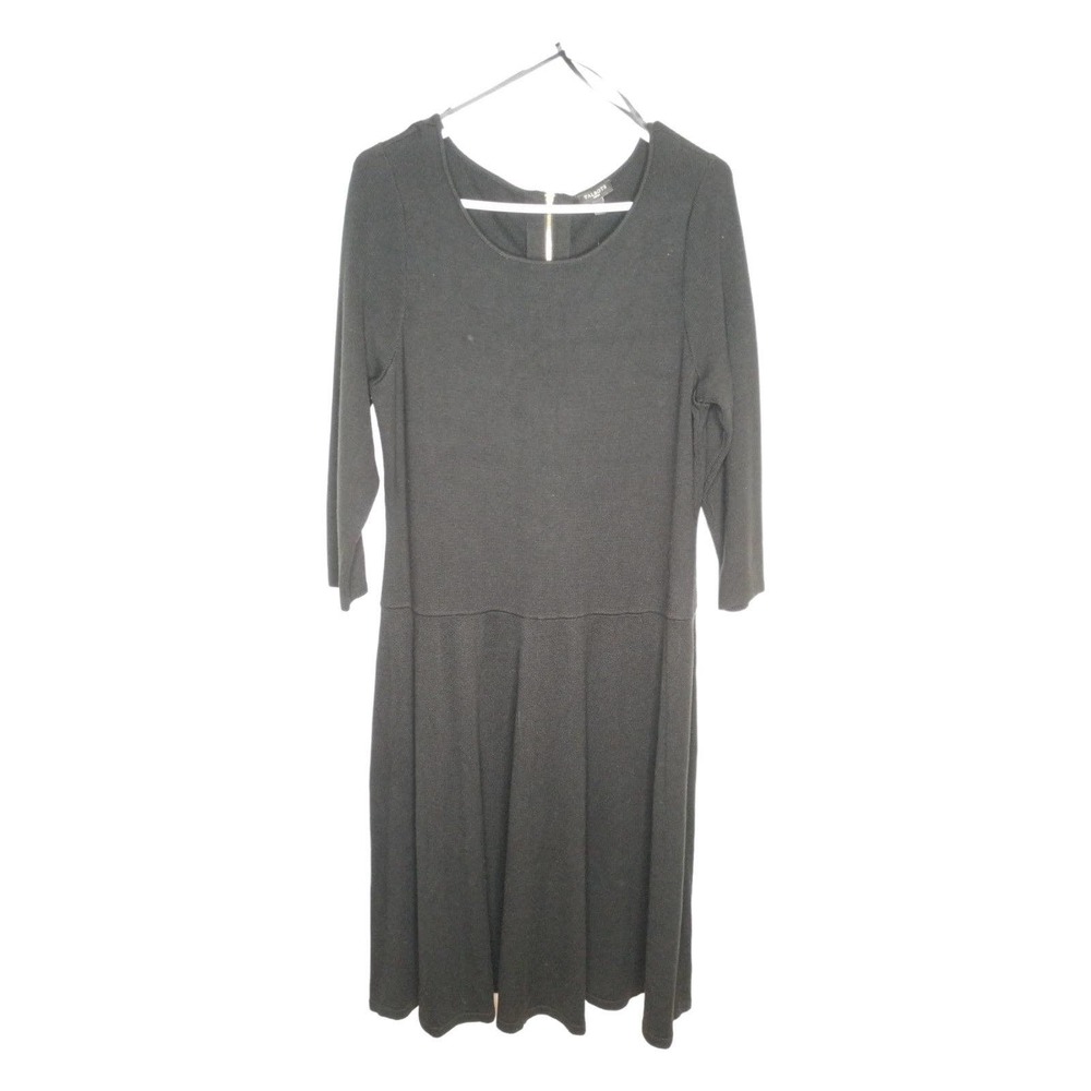 NWT Talbots 3/4 Sleeve Sweater Knit Dress Size 1X